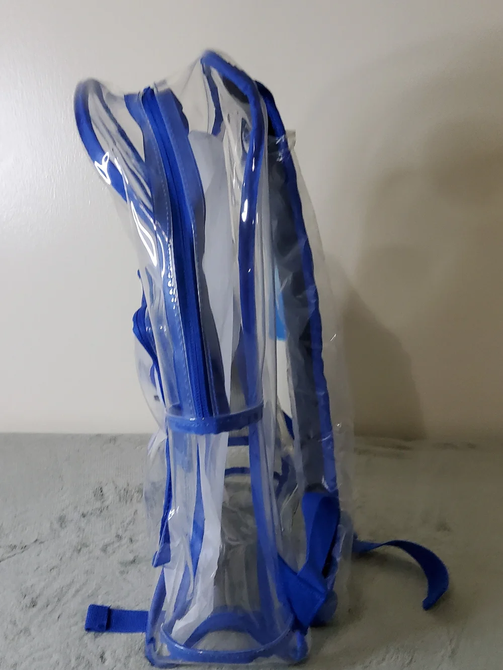 * Nike 3BRAND by Russell Wilson Clear School Collegiate Travel Backpack Blue